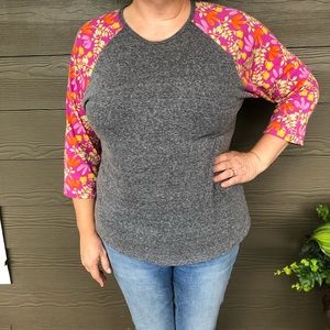 Lularoe Randy Baseball T